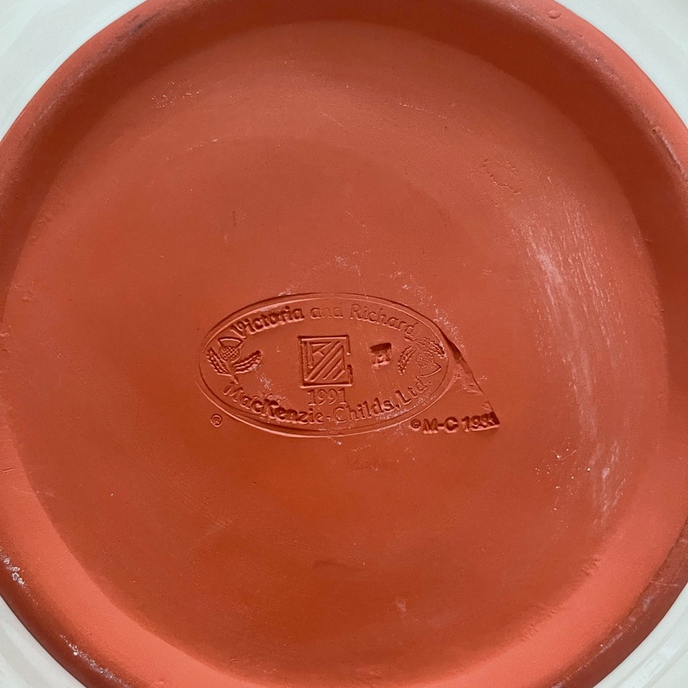 McKenzie Childs 11” serving plate - Picture 4 of 4